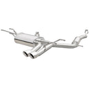 MagnaFlow 15-16 Mazda Miata MX-5 L4 2.0L SS Cat-Back Perf Dual Pass Side Rear Exit Exhaust 3in Tips - mag19132