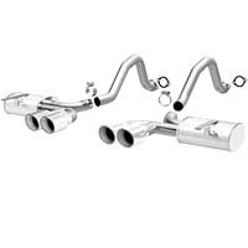 MagnaFlow Sys C/B 97-04 Corvette C5 5.7L - mag16732