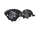 ANZO 1998-2005 Lexus Gs300 Projector Headlights w/ Halo Chrome - anz121143