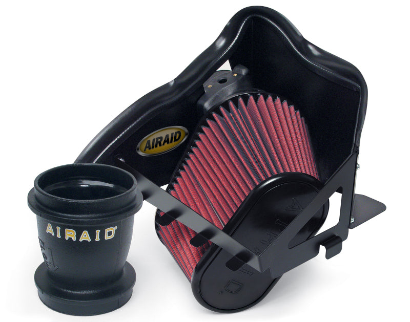 Airaid 04-07 Dodge Cummins 5.9L DSL 600 Series CAD Intake System w/o Tube (Oiled / Red Media) - air300-159