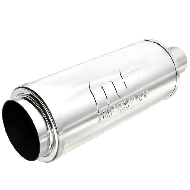 MagnaFlow Muffler W/Tip Mag SS 14X5X5-2.25/4. - mag14858