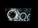 ANZO 2007-2013 Toyota Tundra Projector Headlights w/ Halo Black (CCFL) - anz111174