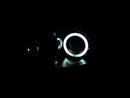 ANZO 2004-2008 Mazda 3 Projector Headlights w/ Halo Black (CCFL) - anz121228