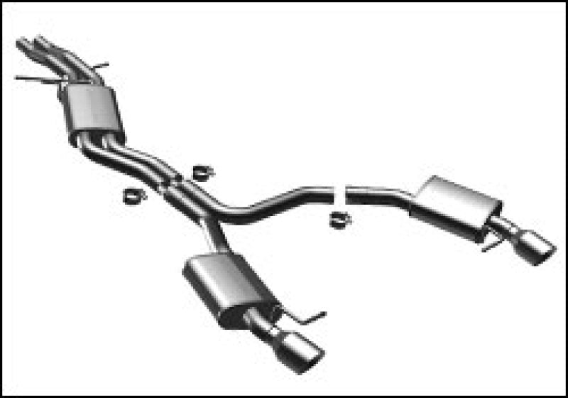 MagnaFlow SYS C/B 09 Audi A5 3.2L V6 Coupe - mag16597