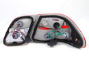 ANZO 1996-2002 Mercedes Benz E Class W210 Taillights Red/Clear G2 - anz221162