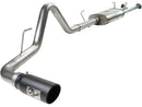 aFe MACHForce XP Exhaust Cat-Back SS-409 07-09 Toyota Tundra V8-5.7L w/ Black Tip - afe49-46006-B