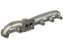 aFe Twisted Steel Header w/ T4 Turbo Manifold 03-07 Dodge Diesel L6-5.9L - afe48-32018