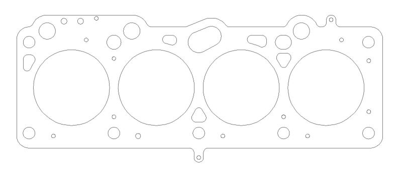 Cometic Ford Escort 1.9L 82mm Bore .051in inch MLS Headgasket - cgC5136-051