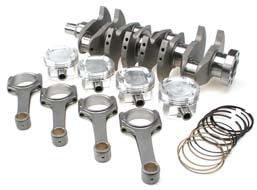 Brian Crower Mitsubishi 4B11T Evolution X 2.5L Stroker Kit - 98mm Stroke Billet Crank BC625+ Rods - BC0138