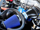 Airaid 10-14 Ford Mustang Shelby 5.4L Supercharged Direct Replacement Filter - Dry / Blue Media - air863-399