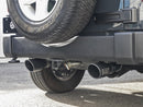 aFe Rebel Series 2.5in 409 SS Cat-Back Exhaust w/ Black Tips 2007+ Jeep Wrangler (JK) V6 3.6L/3.8L - afe49-48062-B