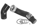 aFe BladeRunner 3in Black Intercooler Tube Cold Side w/ Couplings & Clamps 11-13 BMW 335i 3.0L (t) - afe46-20249-B