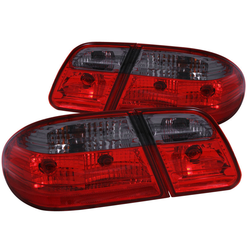 ANZO 1996-2002 Mercedes Benz E Class W210 Taillights Red/Smoke G2 - anz221207