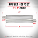 MagnaFlow Muffler Trb SS 7X7 27 2.25/2.2 - mag13745