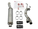 aFe Rebel Series 3-1/2in 409 SS Cat-Back Exhaust System w/Black Tip RAM 2500/3500 14-17 V8 6.4L - afe49-42057-B