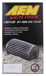 AEM Dryflow 4in. X 9in. Round Tapered Air Filter - aem21-2059BF