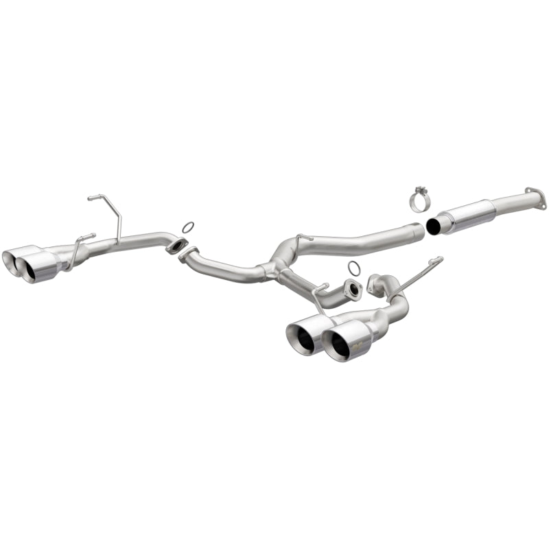 MagnaFlow SYS Cat-Back 15-17 Subaru WRX Sti 2.5L Polished 3in Tips - mag19361