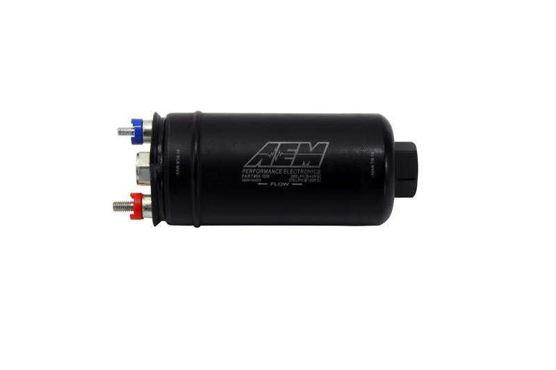 AEM 380LPH High Pressure Fuel Pump -6AN Female Out, -10AN Female In - aem50-1005