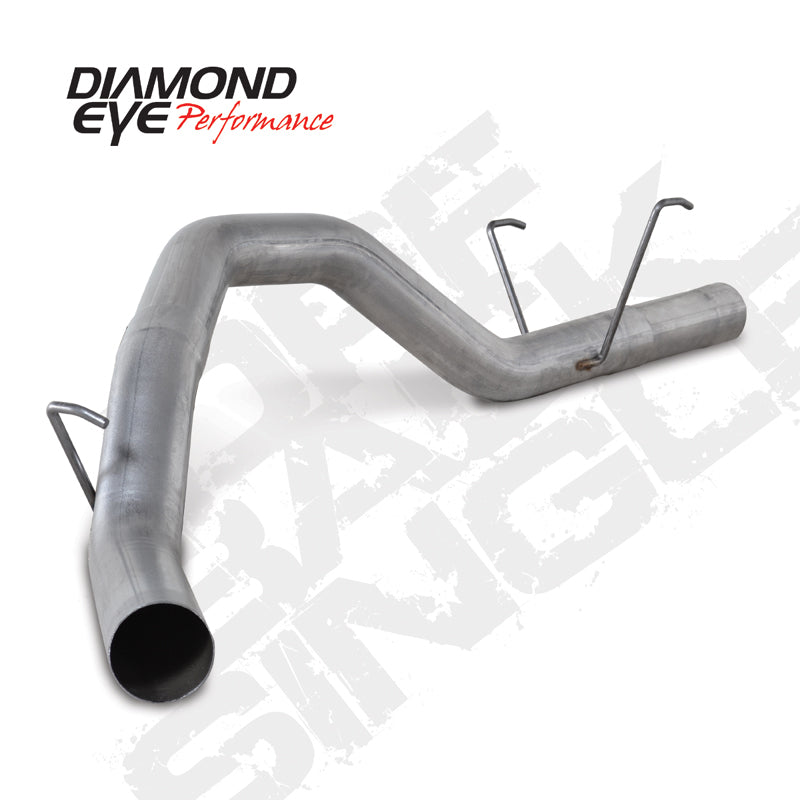 Diamond Eye KIT 4in DPF-BACK SGL AL: DODGE 6.7L 2500 2014 LONG BOX ONLY - depK4257A