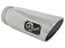 aFe MACHForce-Xp 5in Inlet x 6in Outlet x 15in length Polished Exhaust Tip - afe49T50601-P15