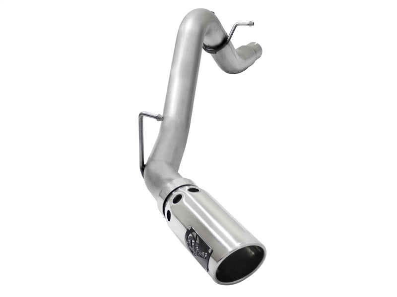 aFe LARGE BORE HD 3.5in DPF-Back Alum Exhaust w/Polished Tip 2016 GM Colorado/Canyon 2.8L (td) - afe49-04064-P