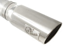 aFe Atlas Exhaust 5in DPF-Back Al Steel 11-13 GM Diesel Trucks V8-6.6L (td) LML (Pol Tip) - afe49-04041-P