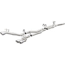 MagnaFlow Cat-Back 14-15 Chevy Camaro V8 Race Series SS 3in Quad Split Rear 4in Tips - mag19013