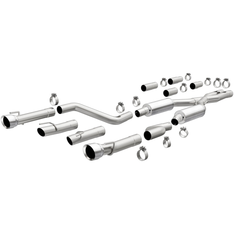MagnaFlow 2017+ Dodge Charger 409 SS Polished 3in Quad Tips Cat-Back Exhaust - mag19371