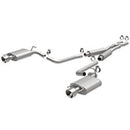 MagnaFlow 10-12 Cadillac CTS V6 3.0L (Exc AWD) Dual Split Rear Exit Stainless Cat Back Perf Exhaust - mag15136