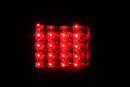 ANZO 2001-2002 Toyota 4 Runner LED Taillights Black - anz311099