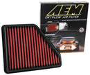 AEM 10-17 Chevrolet Equinox L4-2.4L V6-3.0L F/l DryFlow Air Filter - aem28-20439