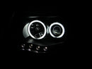ANZO 2005-2011 Toyota Tacoma Projector Headlights w/ Halo Black - anz121282