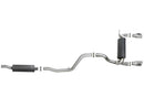 Rebel Series 2.5in 304 SS Cat-Back Exhaust w/ Polished Tips 2018+ Jeep Wrangler (JL) V6 3.6L - afe49-38066-P