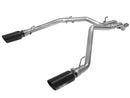 aFe MACHForce XP DPF-Back Exhaust 3in SS w/ 5in Black Tips 2014 Dodge Ram 1500 V6 3.0L EcoDiesel - afe49-42045-B