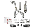 aFe Rebel Series CB 2.5in Dual Center Exit SS Exhaust w/ Black Tips 07-15 Jeep Wrangler 3.6L/3.8L V6 - afe49-48056-B