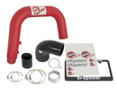 aFe BladeRunner 2.5in Red IC Tube Hot Side w/ Coupling & Clamp Kit 2016 GM Colorado/Canyon 2.8L - afe46-20268-R