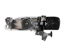ANZO 1998-2000 Toyota Corolla Crystal Headlights Black - anz121131
