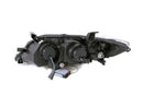 ANZO 2010-2011 Toyota Camry Projector Headlights w/ Halo Black (CCFL) - anz121442