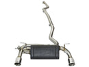 afe POWER MACH Force-Xp 16-17 BMW 340i/340ix/ 3.0L 304 SS Cat-Back Exhaust System - afe49-36334-P