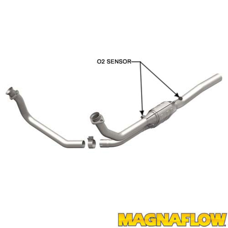 MagnaFlow Conv DF 96-97 Dodge Van 3.9L/5.2L/5 - mag23296