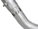 aFe Atlas Exhaust 4in DPF-Back Exhaust Aluminized Steel Polished Tip 11-14 ford Diesel Truck V8-6.7L - afe49-03065-P