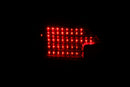 ANZO 2003-2005 Honda Accord LED Taillights Black - anz321029