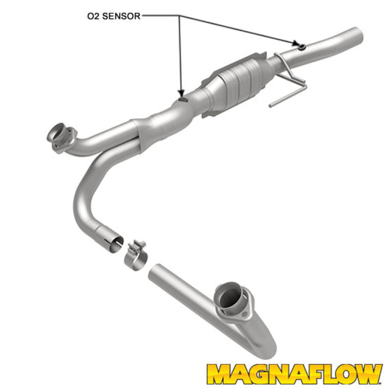 MagnaFlow Conv DF '00-'01 Dodge Ram 3500 Van - mag23298