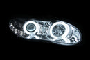 ANZO 1998-2002 Chevrolet Camaro Projector Headlights w/ Halo Chrome - anz121159