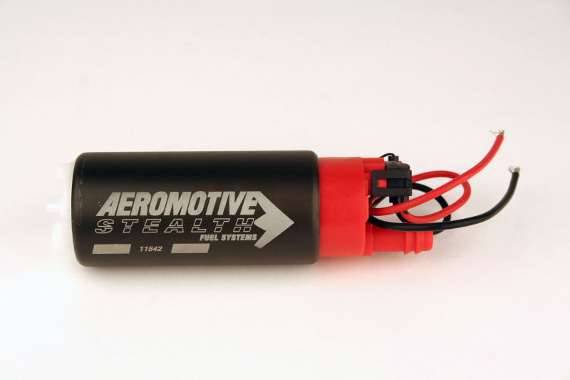 Aeromotive 340 Series Stealth In-Tank E85 Fuel Pump - Offset Inlet - Inlet Inline w/ Outlet - aer11542