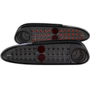 ANZO 1993-2002 Chevrolet Camaro LED Taillights Smoke - anz321223