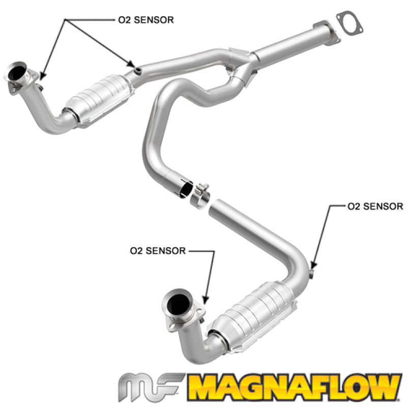 MagnaFlow Conv DF 2000 Chevrolet/GMC Express/Savana 1500/2500 5.7L to 8500 GVW - mag23073