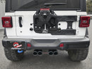 aFe Rebel Series 2.5in. 304 SS C/B Exhaust System 2018 Jeep Wrangler (JL) V6-3.6L - Black Tip - afe49-38071-B