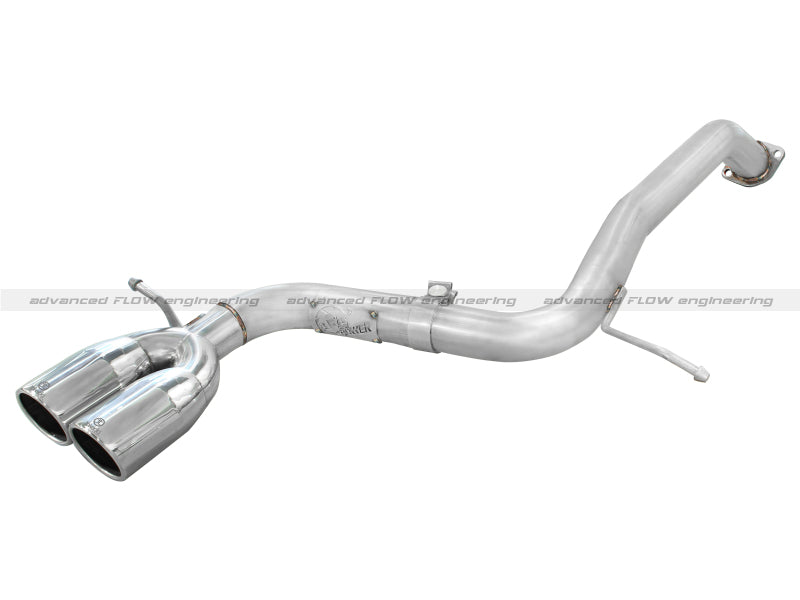 aFe Takeda Exhaust Axle-Back 08-14 Scion xB L4 2.4L 304SS Polished Dual Tips Exhaust - afe49-36018