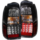 ANZO 2001-2002 Toyota 4 Runner LED Taillights Black - anz311099